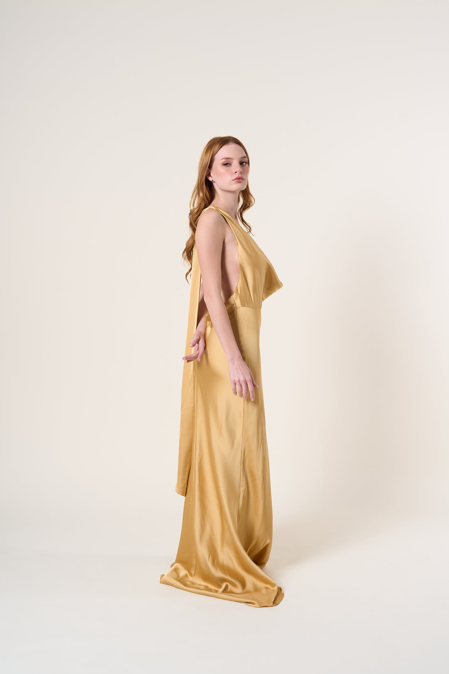 Marianne Open Back Gown