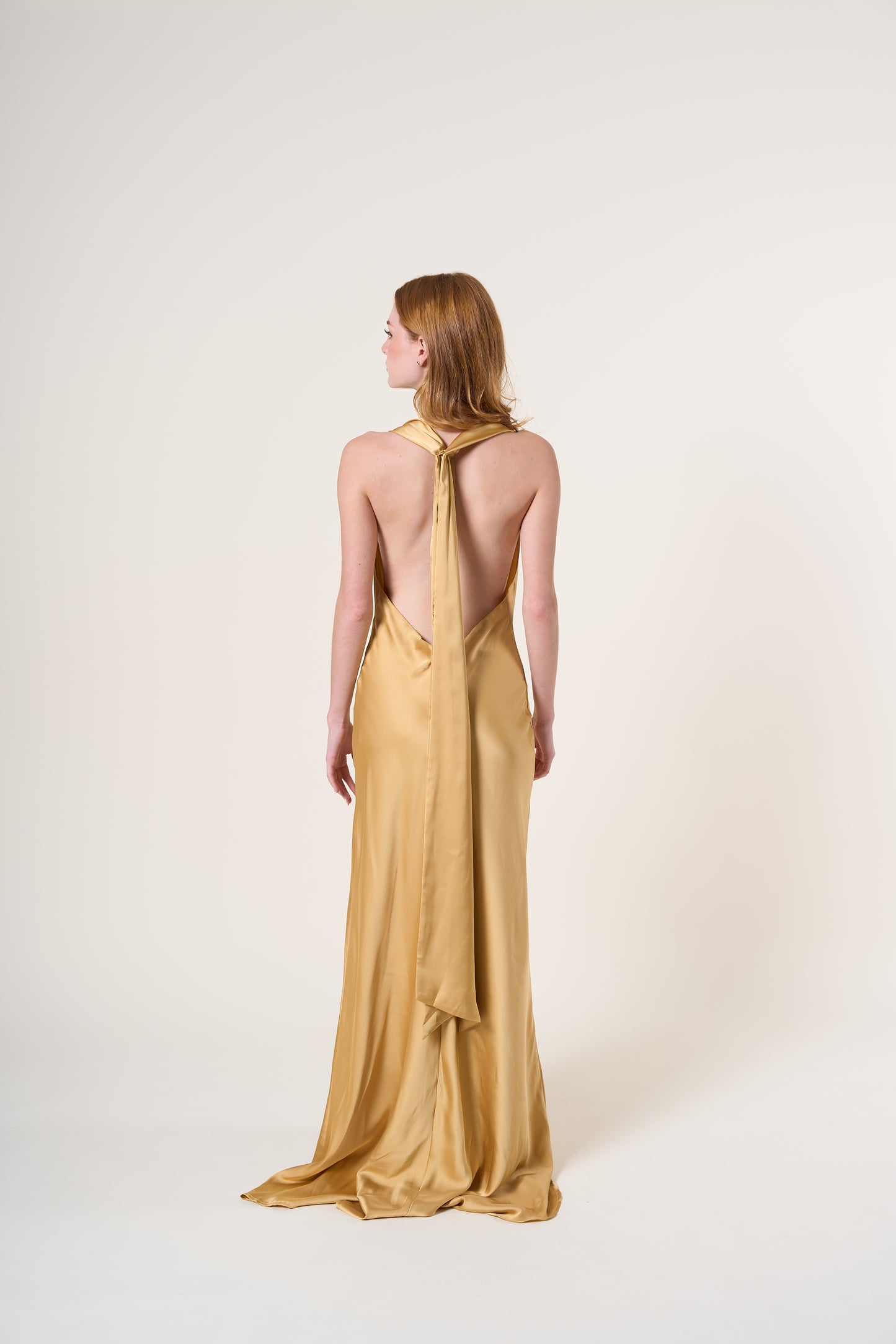 Marianne Open Back Gown