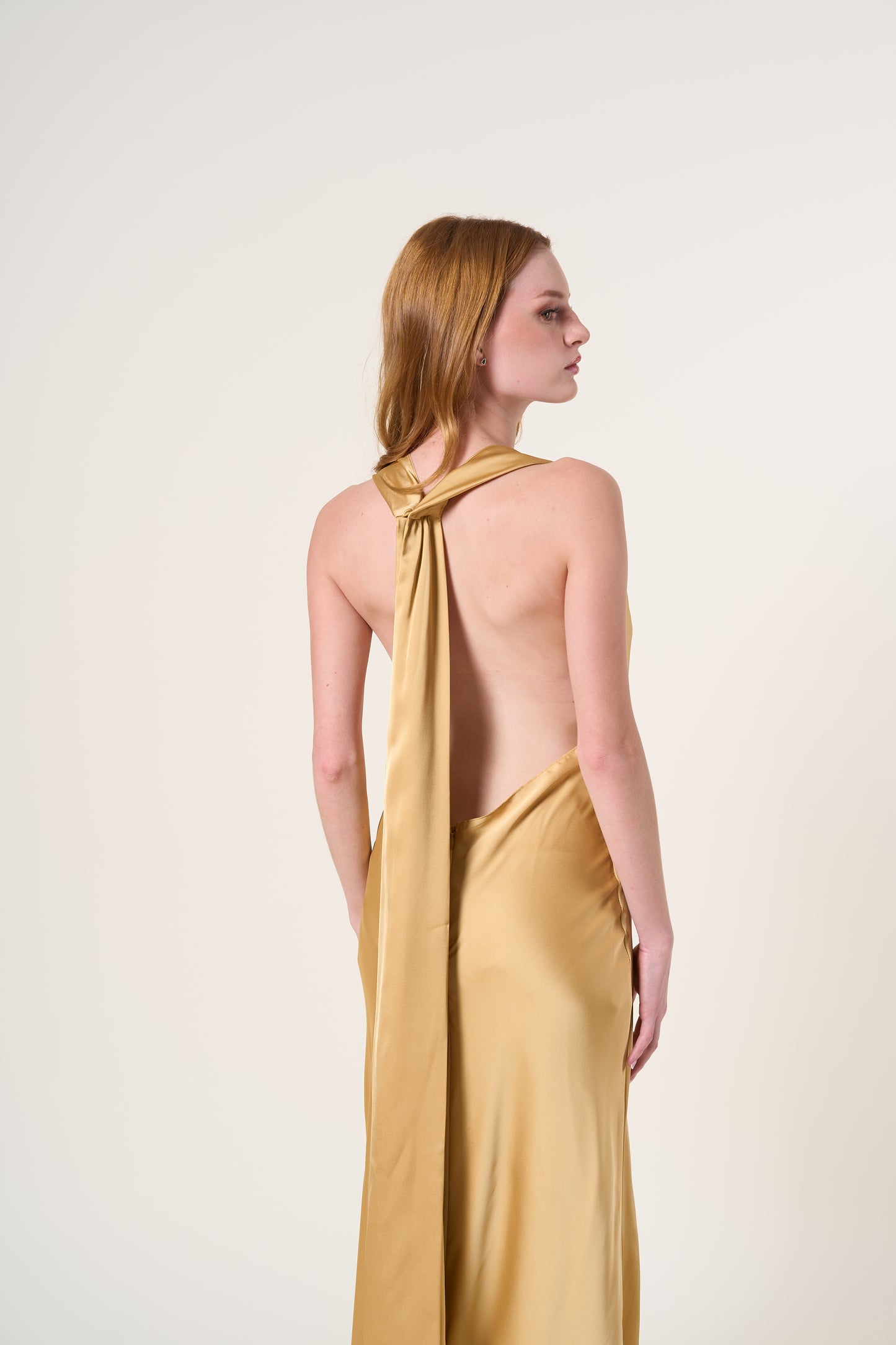 Marianne Open Back Gown