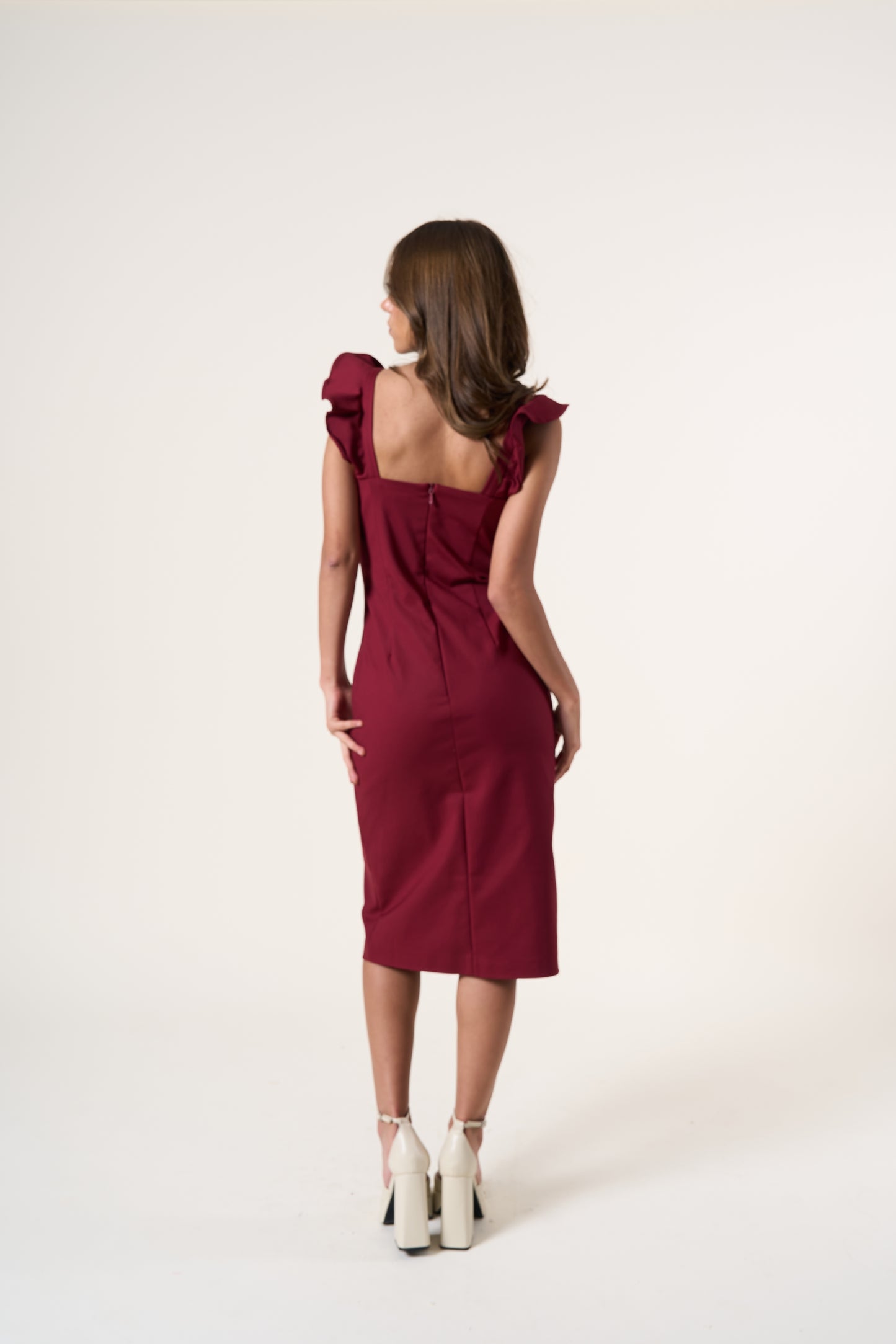 June Malbec Dress