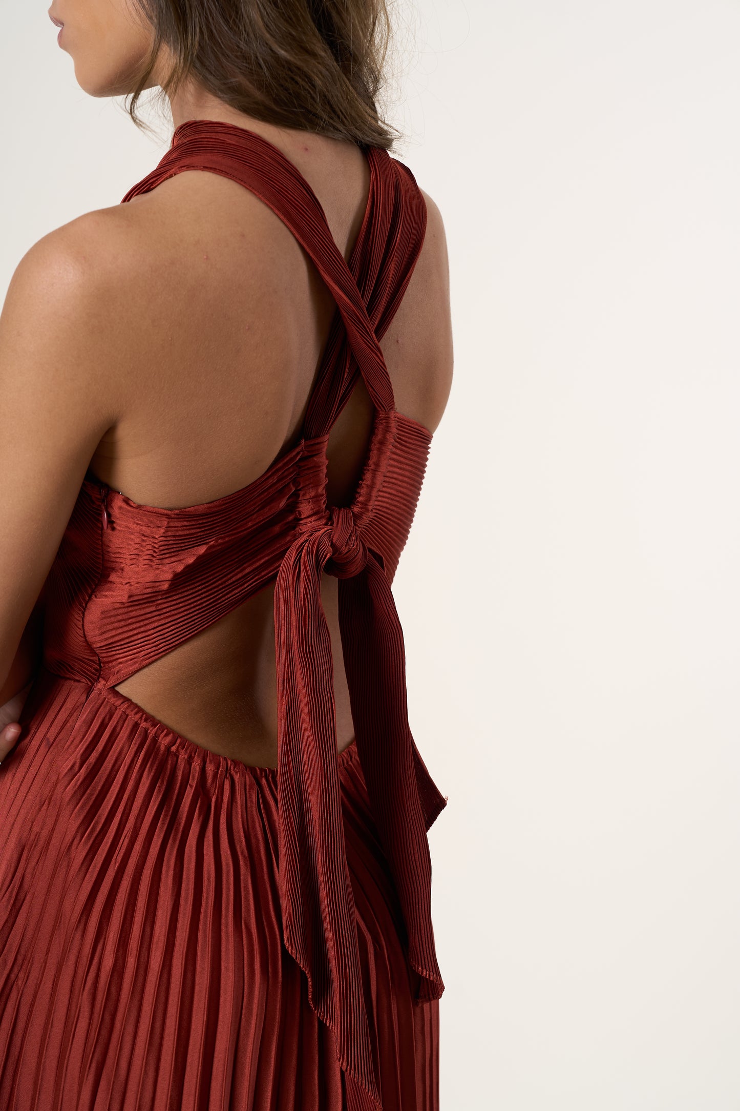 Alina Cross Back Gown