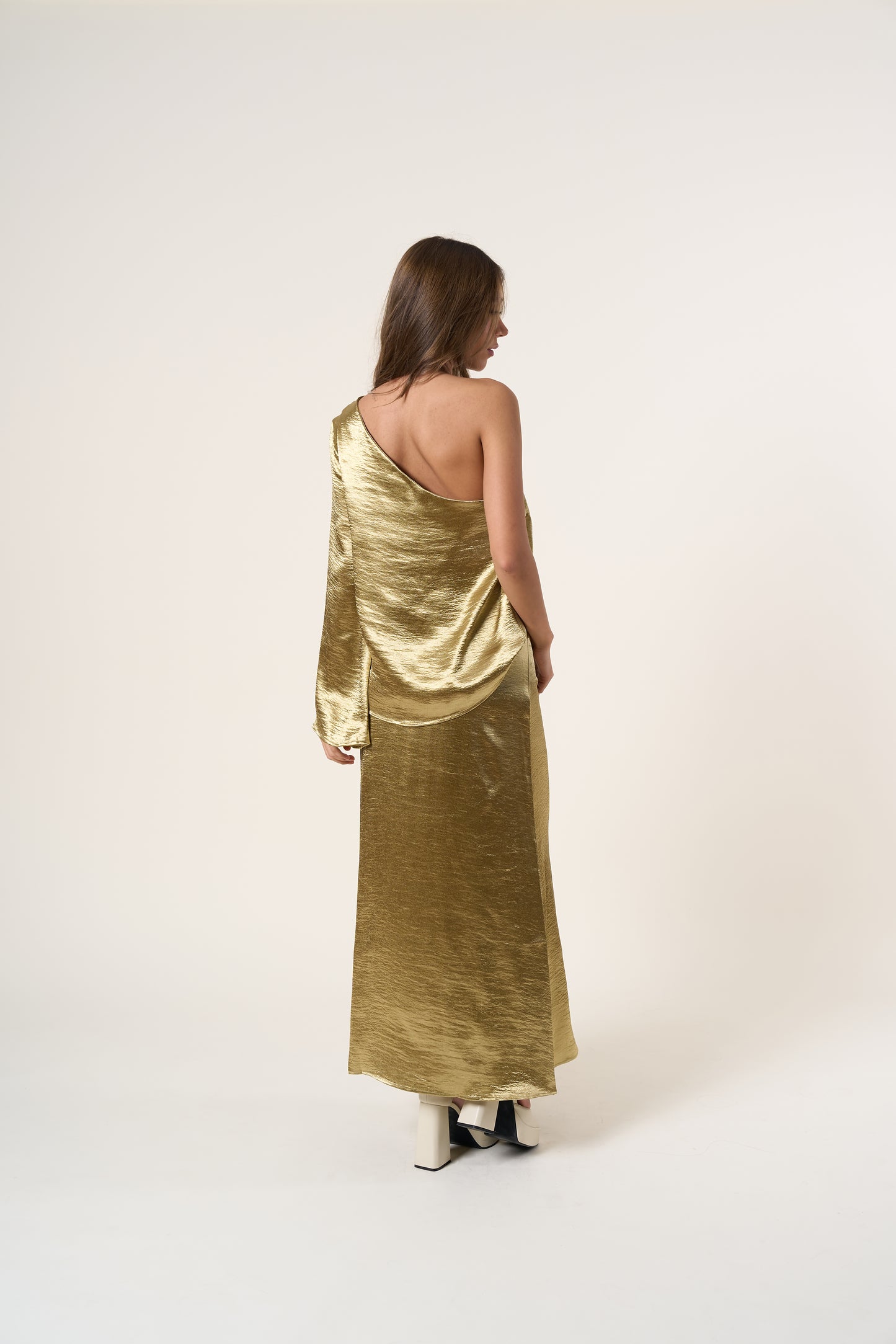 Rhea Olive Gold Set
