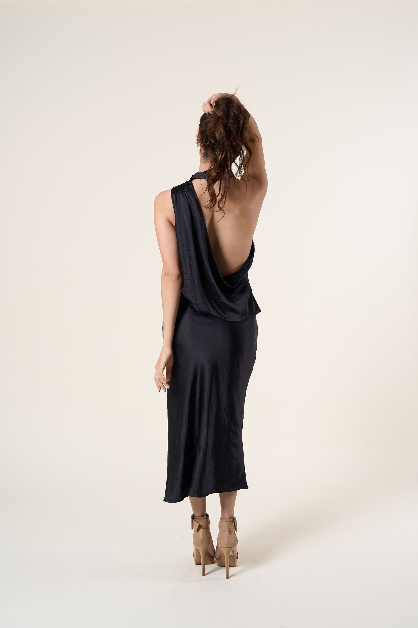 Isabella Open Back Dress
