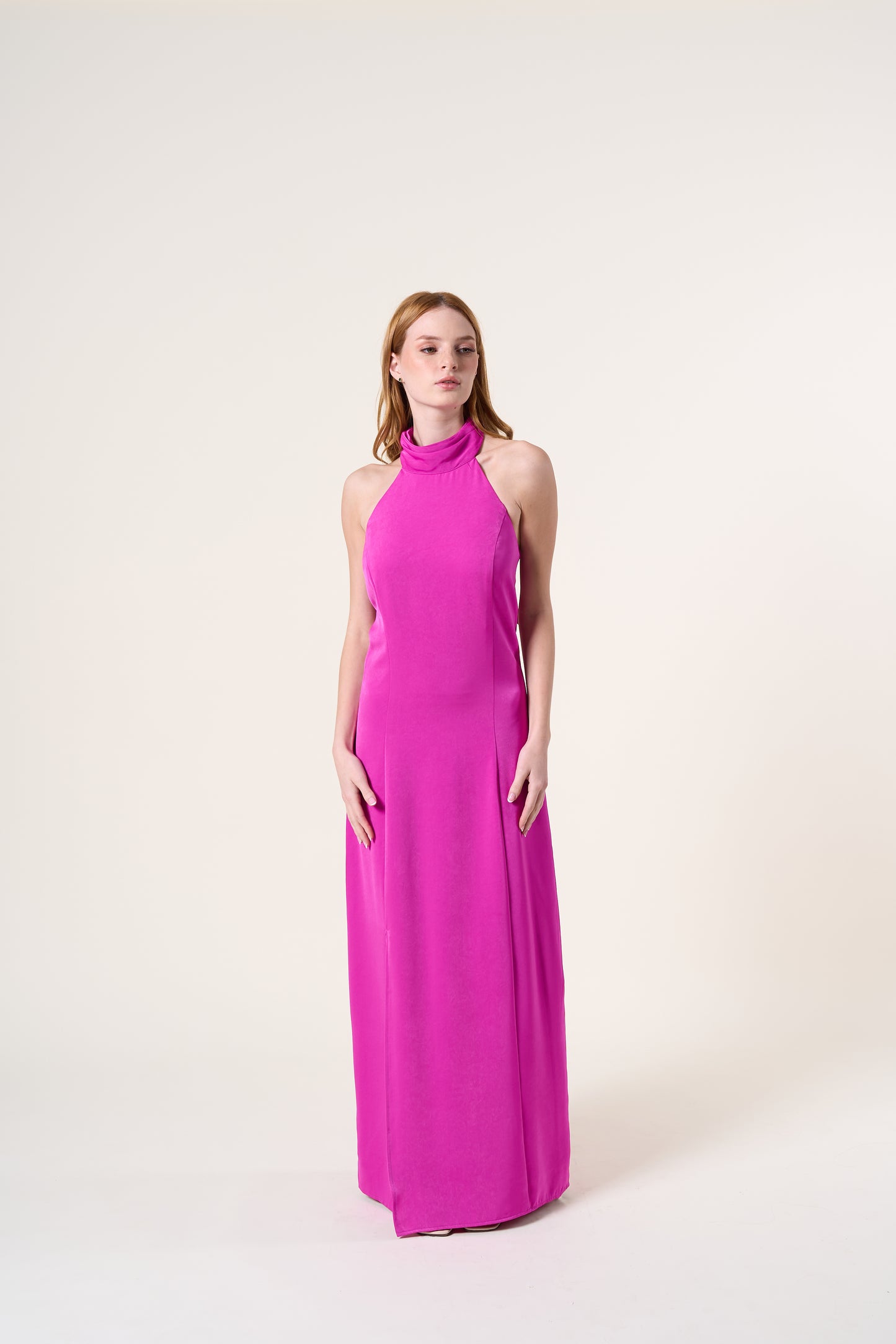 Emma Halter Bow Dress