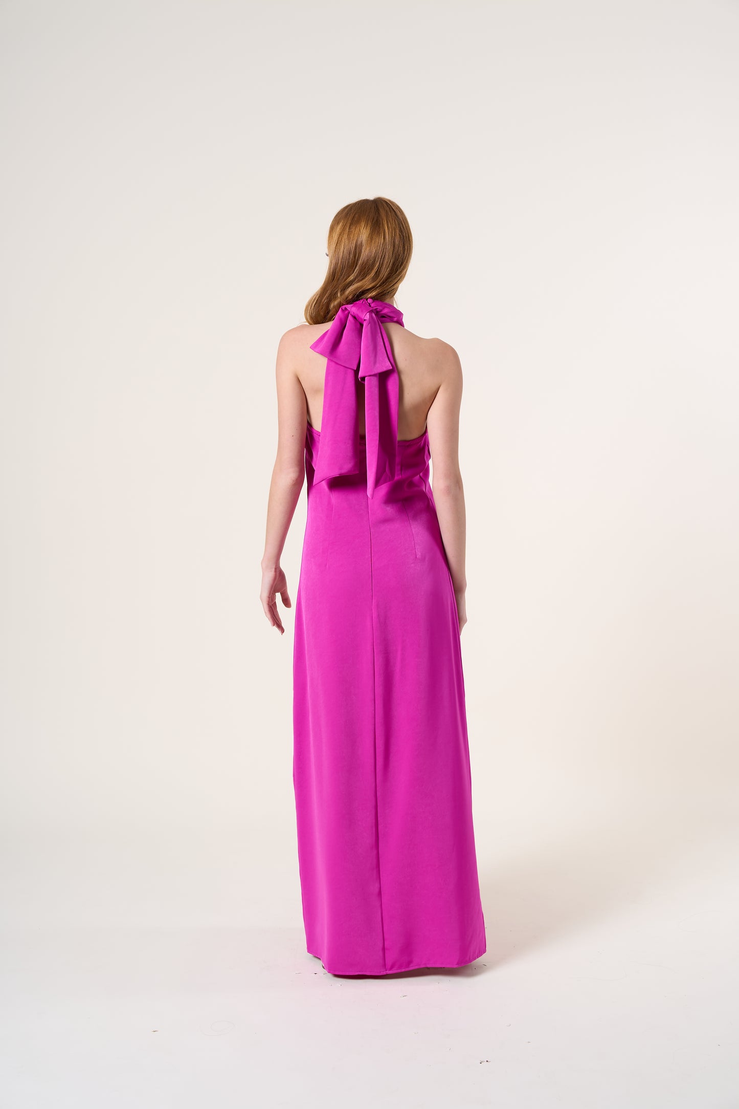 Emma Halter Bow Dress