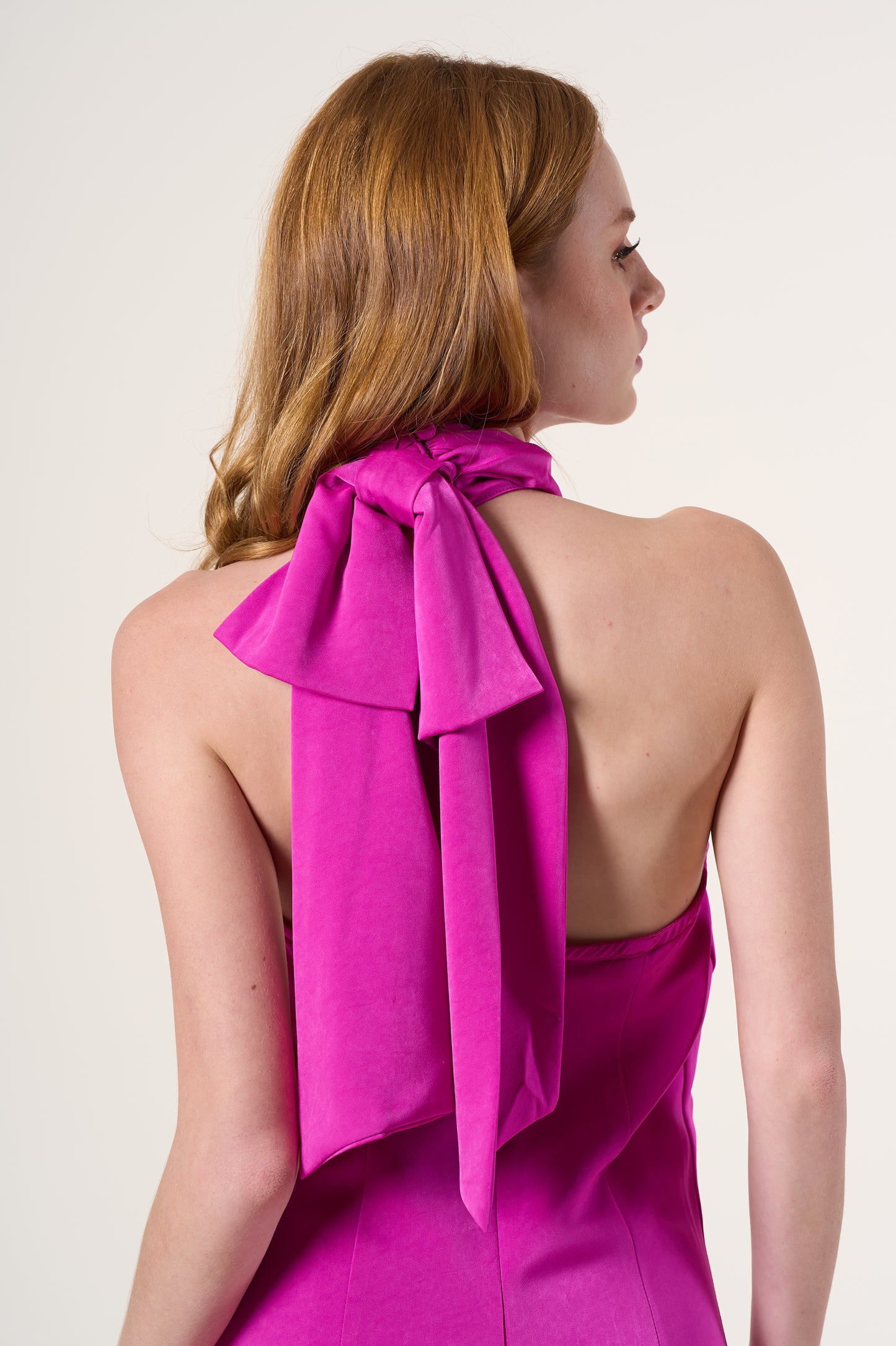 Emma Halter Bow Dress