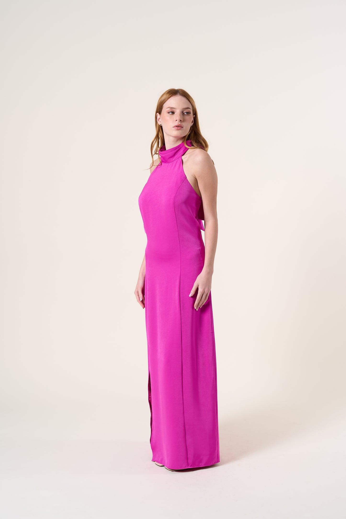Emma Halter Bow Dress