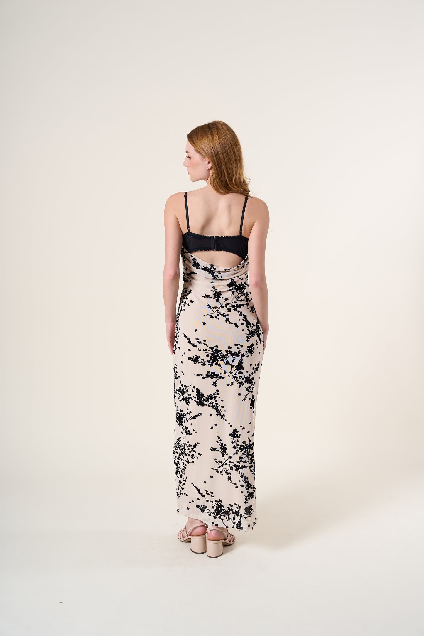 Talia Lace Velvet Dress