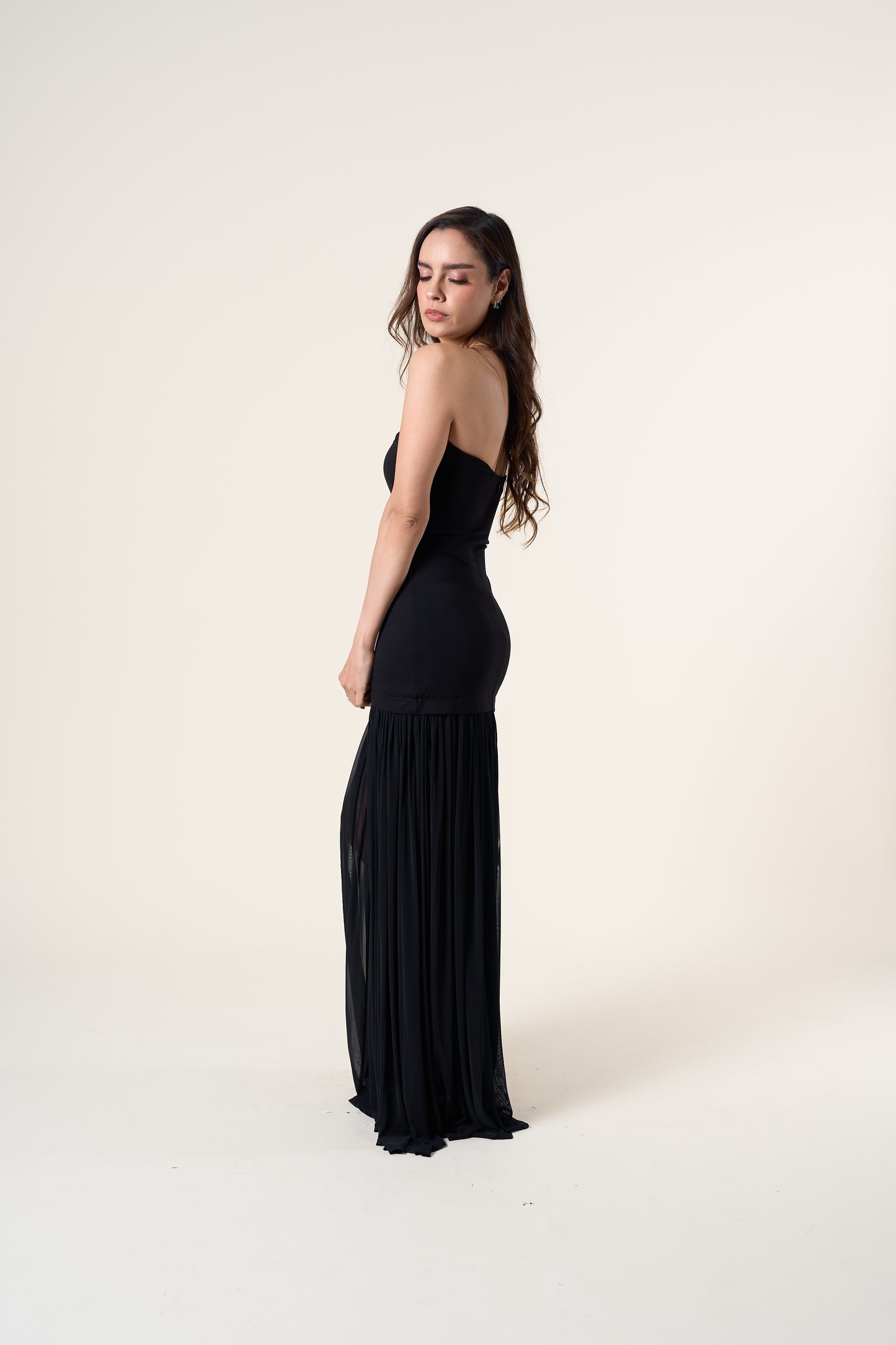 Cassandra Dropped Waist Gown
