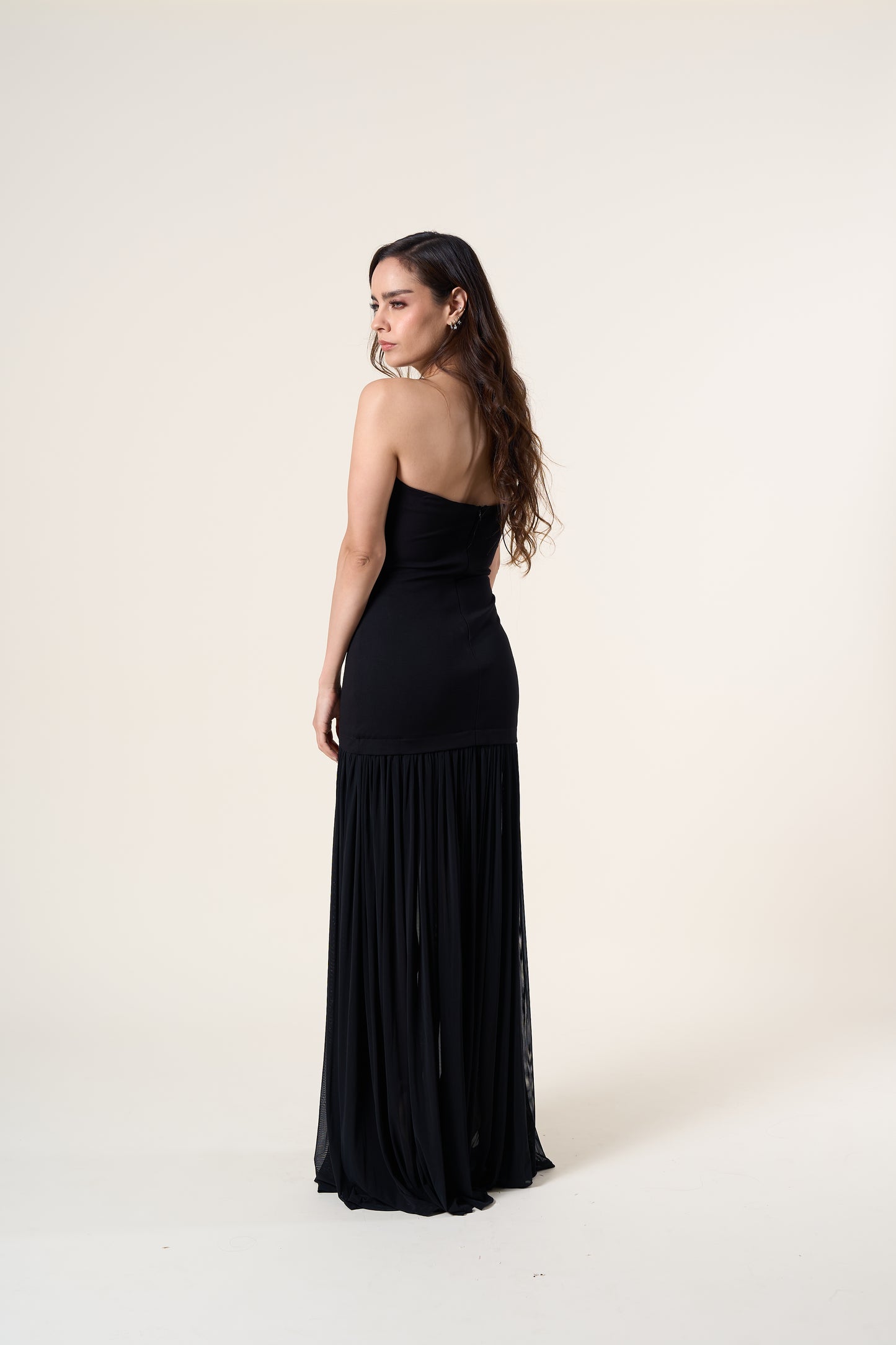 Cassandra Dropped Waist Gown