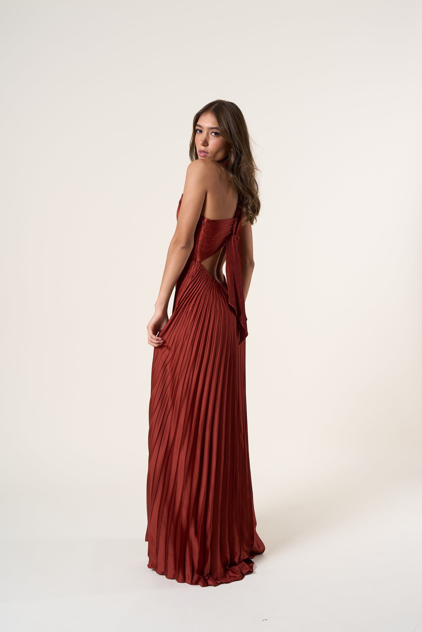 Alina Cross Back Gown