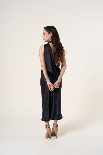 Isabella Open Back Dress