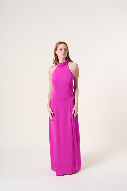 Emma Halter Bow Dress