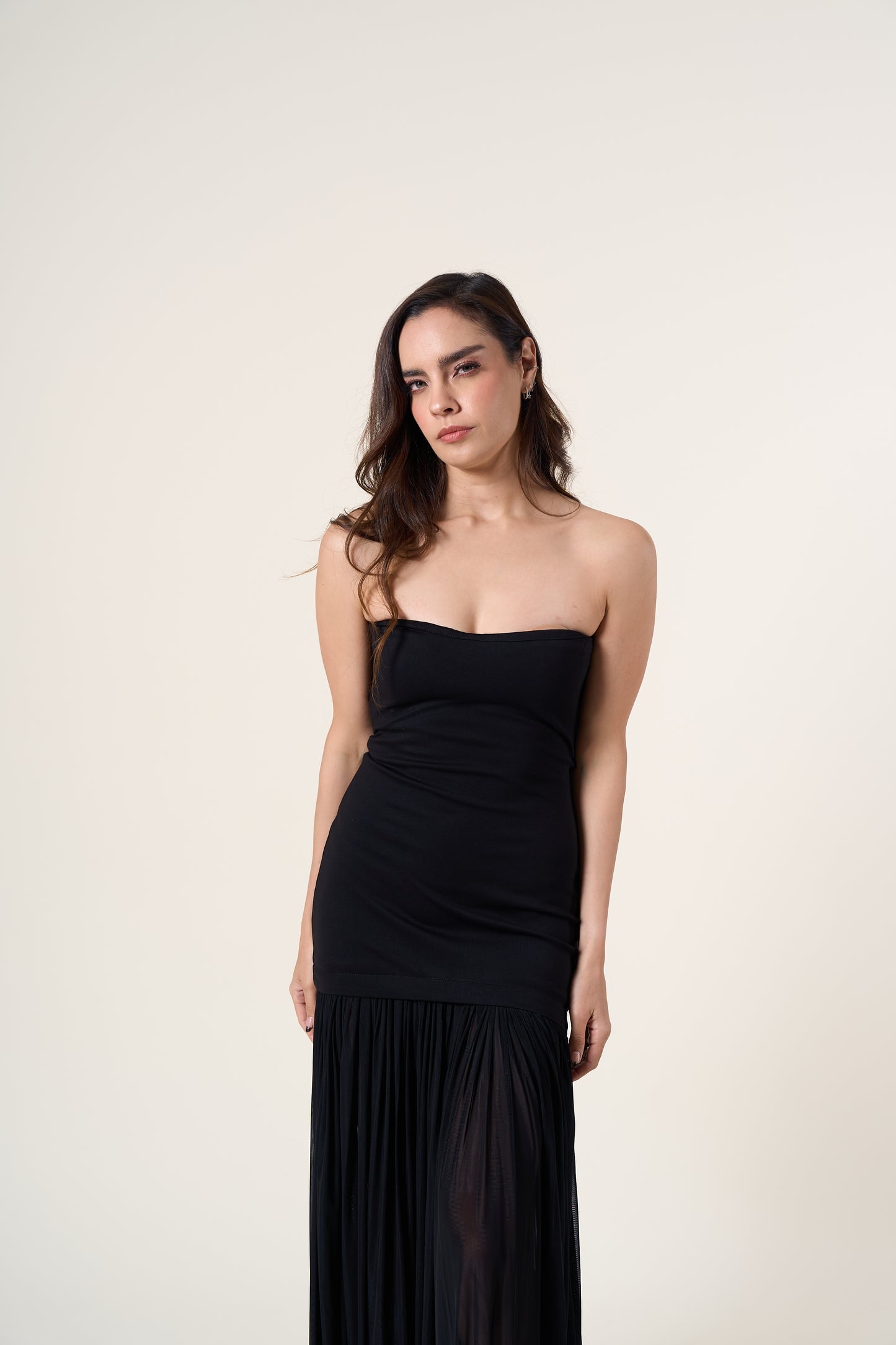 Cassandra Dropped Waist Gown