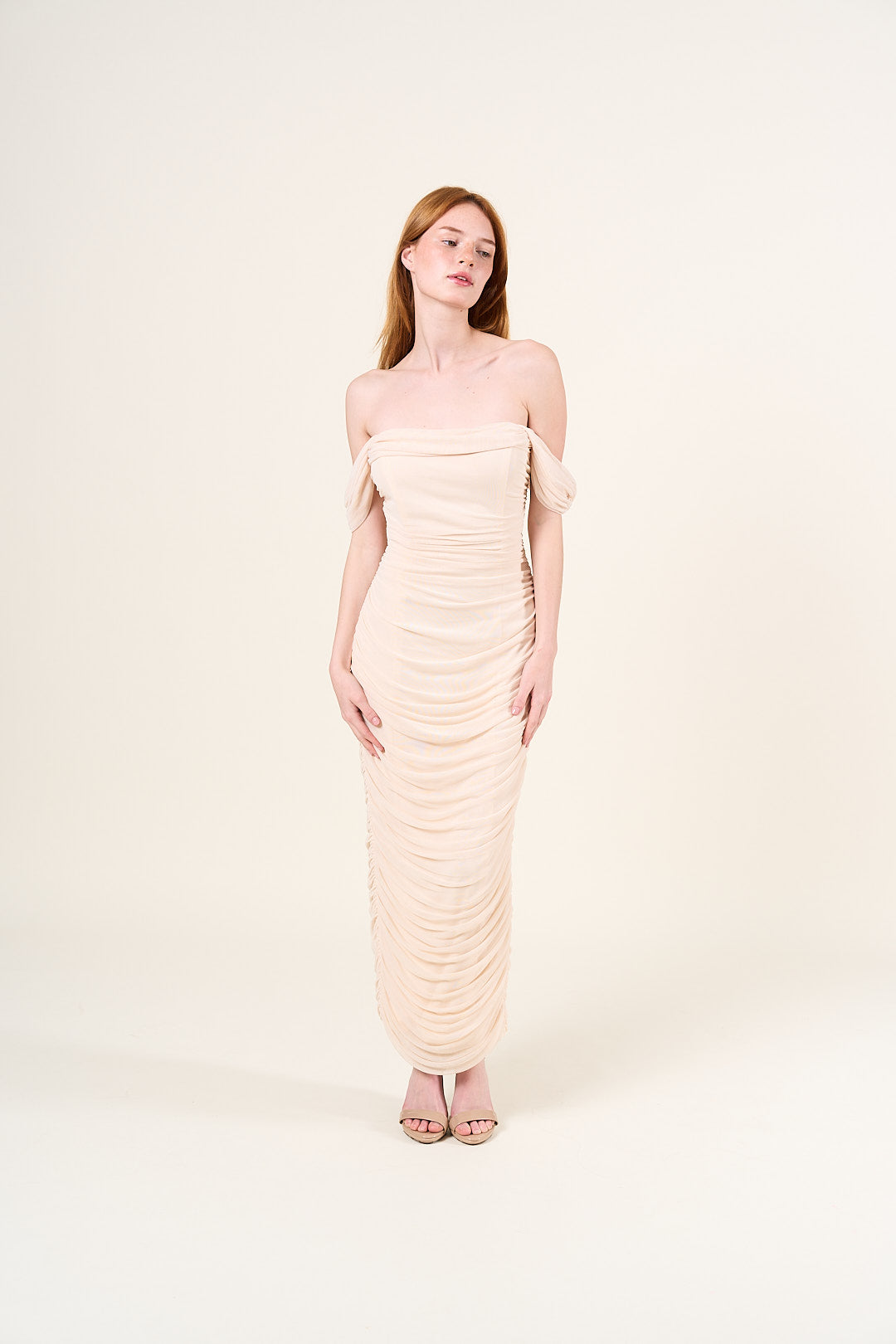 Amelia Ruched Mesh