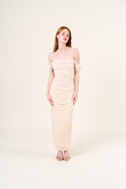Amelia Ruched Mesh