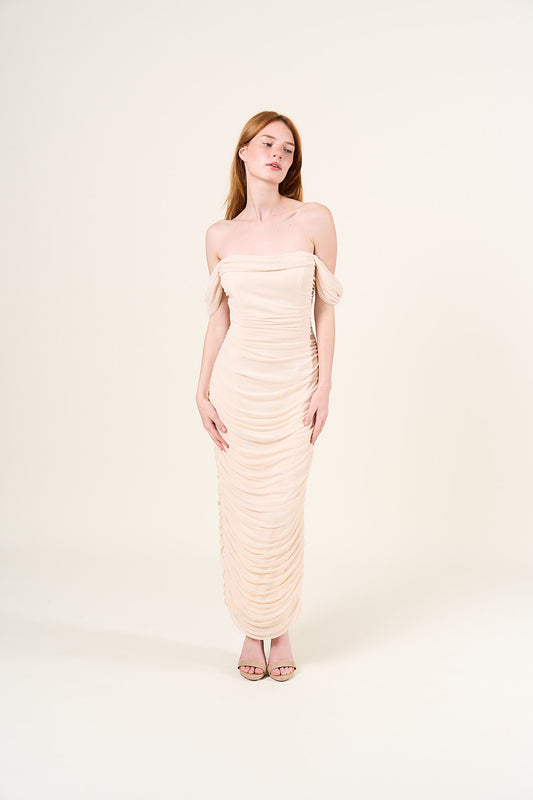 Amelia Ruched Mesh