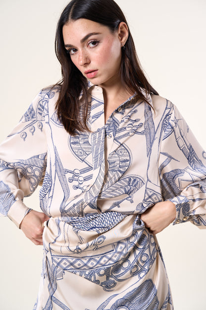 Celina Top & Skirt Set